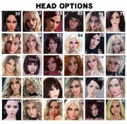 silicone head Cheap 170cm Naked Vagina Ass Oral Realistic 18 Sex Love Big Ass Big Boobs Full Real 3D Dolls silicone sex doll from AutomaticWoman